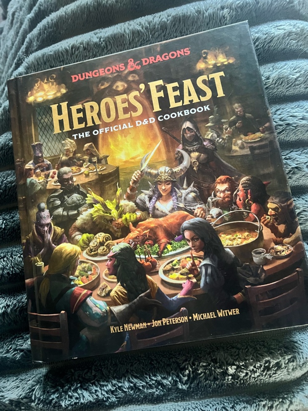 Dungeons & Dragons Hero’s Feast Official D&D Cookbook Newman, Peterson, Witwer